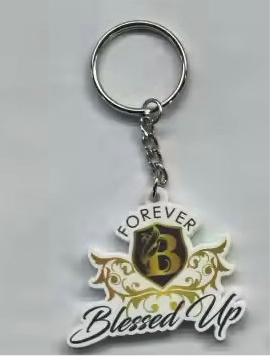 Unlock Your Style with the Forever Bossed Up / Forever Blessed Up Keychain!