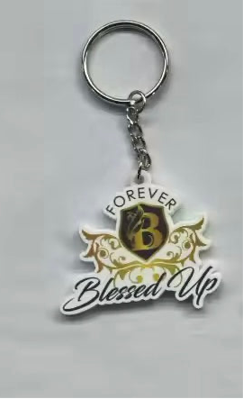 Unlock Your Style with the Forever Bossed Up / Forever Blessed Up Keychain!