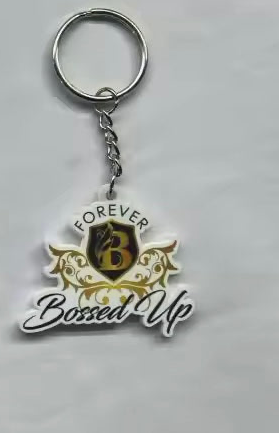 Unlock Your Style with the Forever Bossed Up / Forever Blessed Up Keychain!