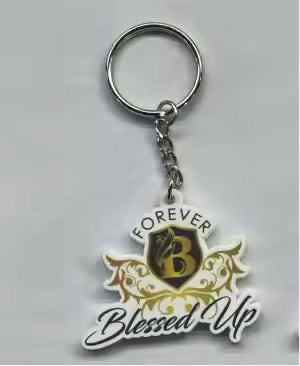 Unlock Your Style with the Forever Bossed Up / Forever Blessed Up Keychain!