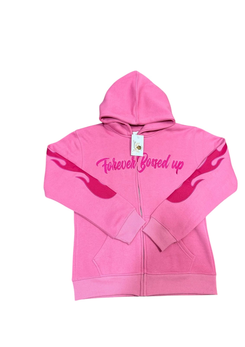 Two piece Embroidered Jogging Set.