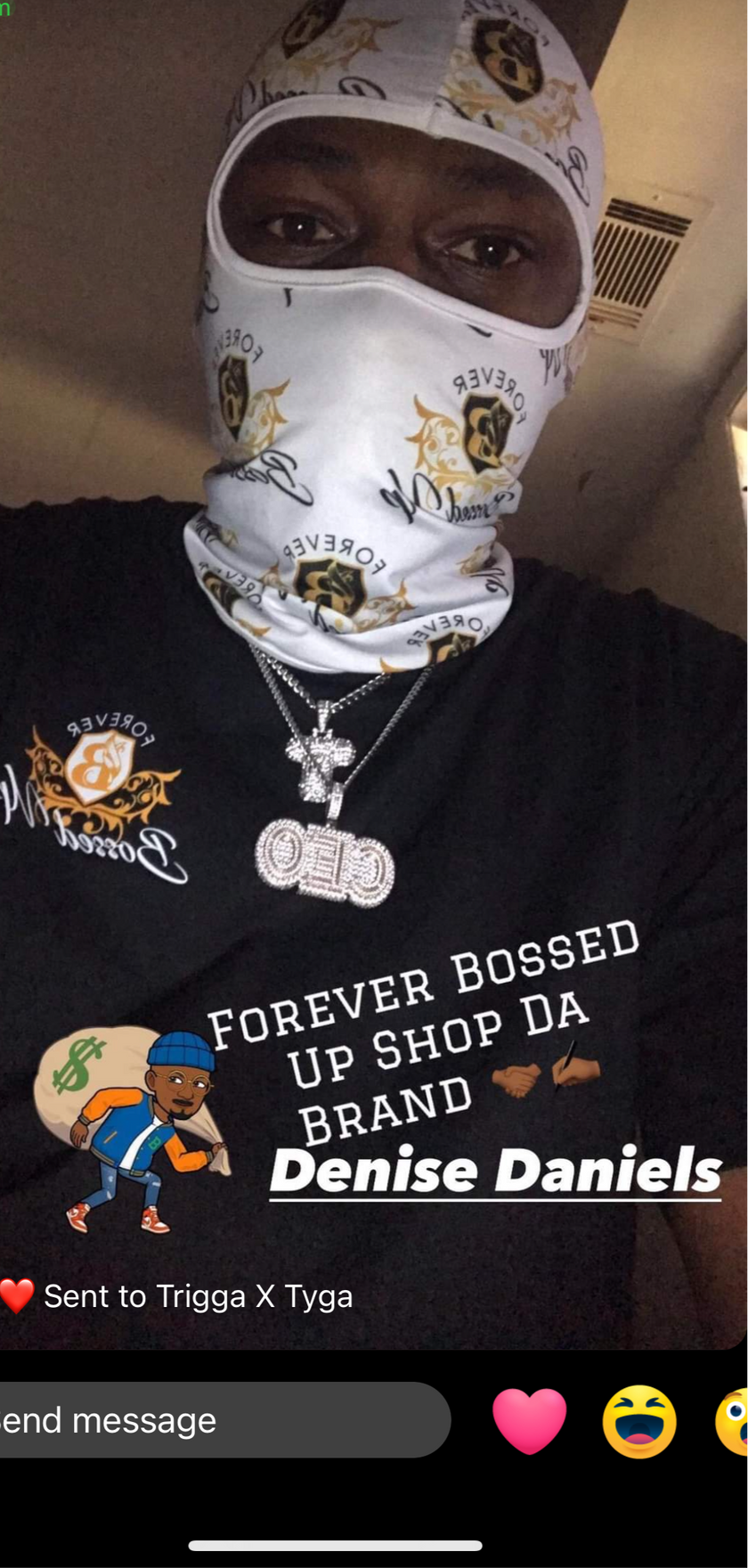 Forever Bossed Up Ski Mask